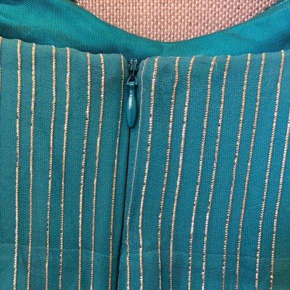 Chic Blue Ruffled Mini Dress - Picture 5 of 10